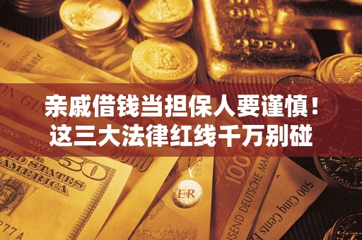 北京亲戚借钱当担保人要谨慎！这三大法律红线千万别碰