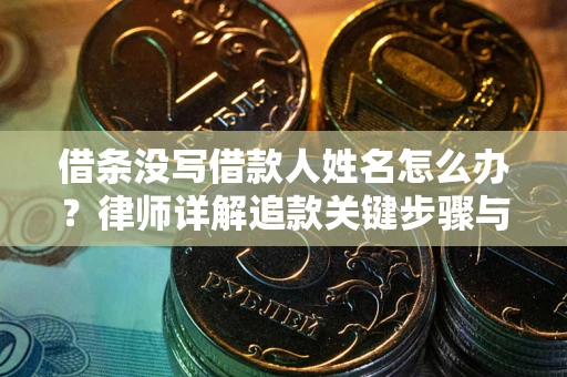 北京借条没写借款人姓名怎么办？律师详解追款关键步骤与证据链构建