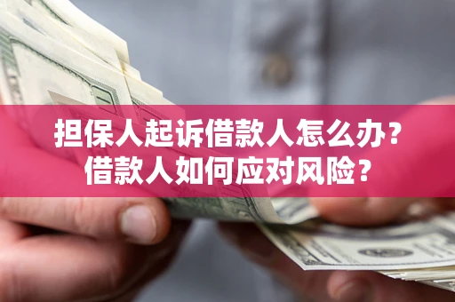 北京担保人起诉借款人怎么办？借款人如何应对风险？
