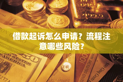 北京借款起诉怎么申请？流程注意哪些风险？