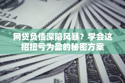 北京网贷负债深陷风暴？学会这招扭亏为盈的秘密方案
