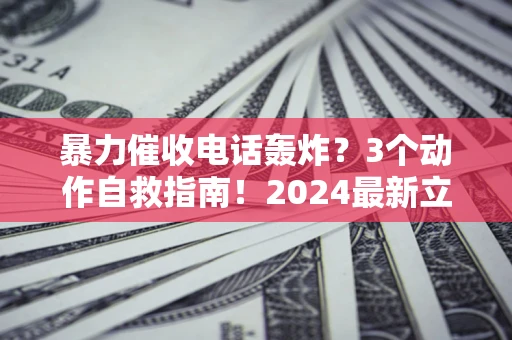 北京暴力催收电话轰炸？3个动作自救指南！2024最新立案标准全解析